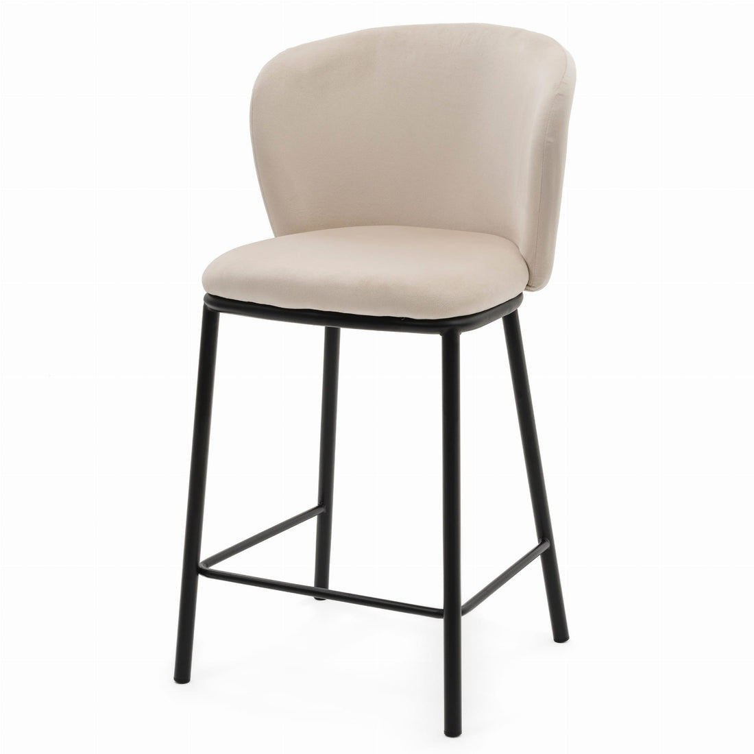 Luxury Velours Barstool
