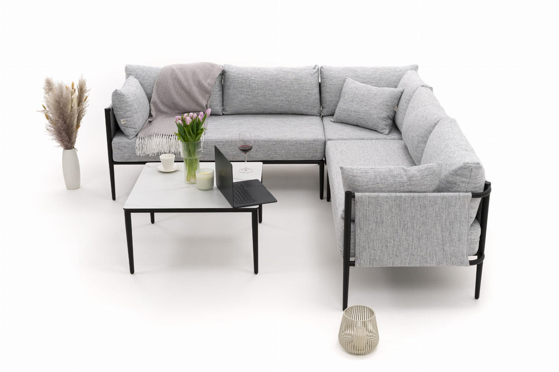 Graphite Aluminium Outdoor Lounge Chair