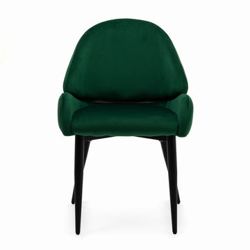 Bergamo eetkamerstoel groen