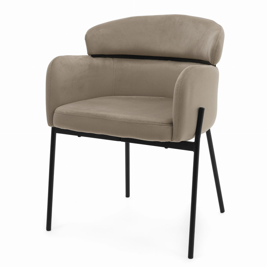 Bolzano stoel donkerbeige
